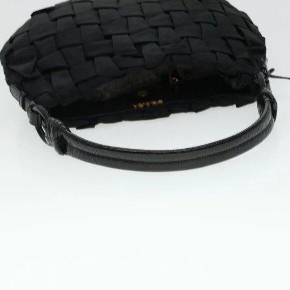 PRADA Shoulder Bag Nylon Black - Picture 4 of 16